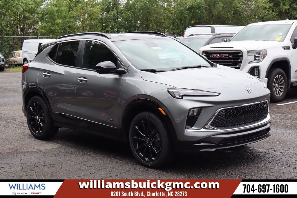 Moonstone Gray Metallic 2026 Buick Encore GX SUV / Crossover All-Wheel Drive 9-Speed Automatic