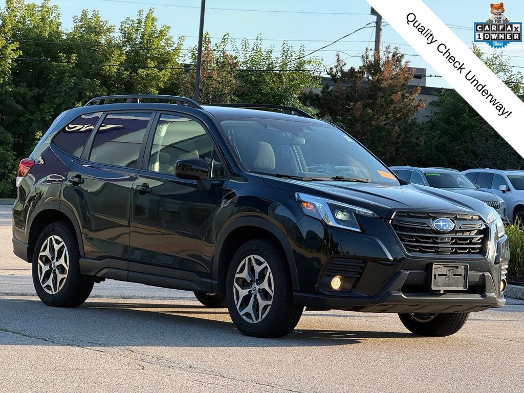 Crystal Black Silica 2023 Subaru Forester SUV / Crossover All-Wheel Drive Continuously Variable Transmission