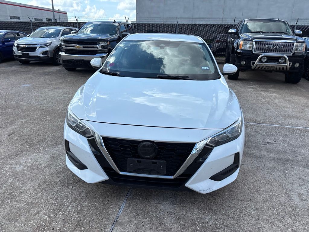 2022 Nissan Sentra SV White at DeMontrond Mazda
