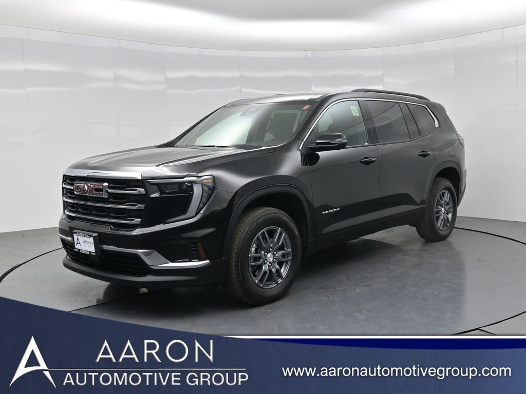 Black (Ebony Twilight Metallic) 2025 GMC Acadia SUV / Crossover Front-Wheel Drive 8-Speed Automatic