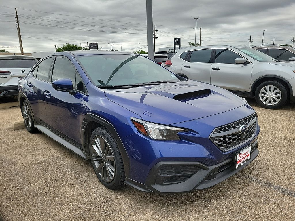 Sapphire Blue Pearl 2024 Subaru WRX AWD Sedan All-Wheel Drive 6-Speed Manual