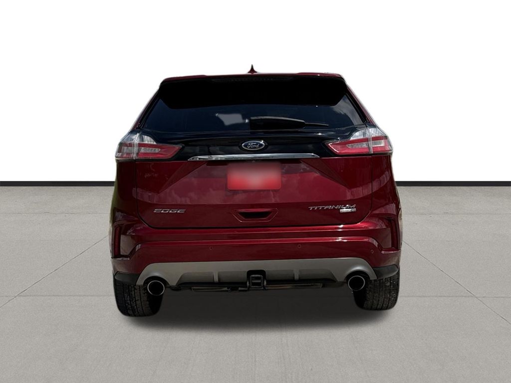 2019 Ford Edge Titanium Red at Community Kia