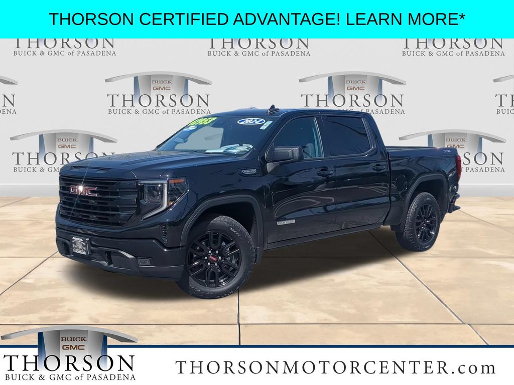 Onyx Black 2024 GMC Sierra 1500 Pickup Truck Four-Wheel Drive Automatic
