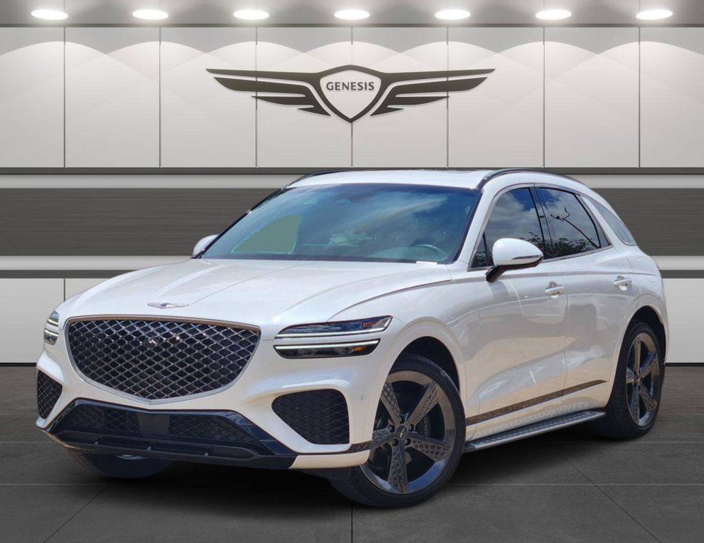 Uyuni White 2025 Genesis GV70 SUV / Crossover All-Wheel Drive 8-Speed Automatic