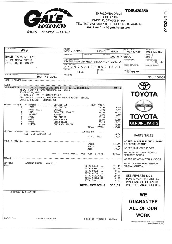 Used 2015 Subaru Impreza Sedan