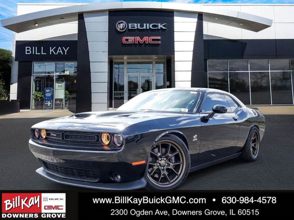 Pitch Black Clearcoat 2023 Dodge Challenger Coupe Rear-Wheel Drive 8-Speed Automatic