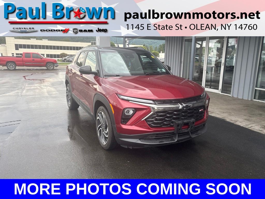 Red (Crimson Metallic) 2025 Chevrolet Trailblazer SUV / Crossover Four-Wheel Drive 9-Speed Automatic