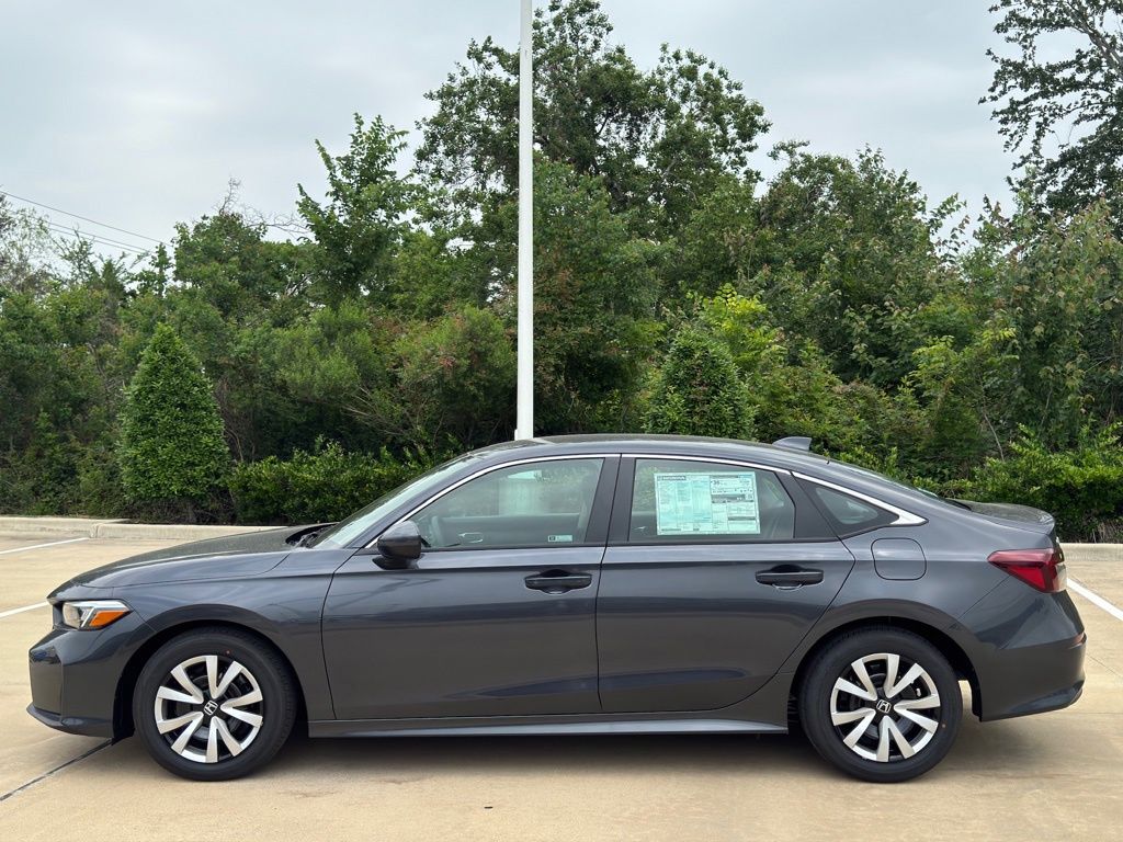 2026 Honda Civic LX Gray at Community Honda