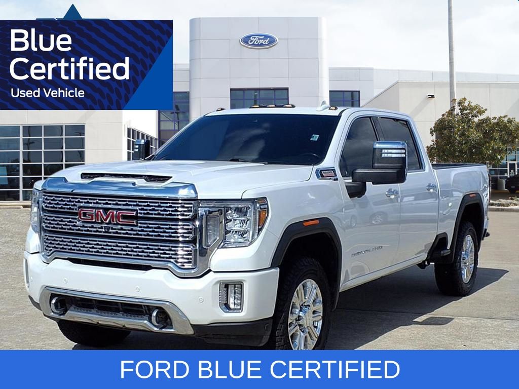 2022 GMC Sierra 2500HD Denali White at DeMontrond Automotive Group