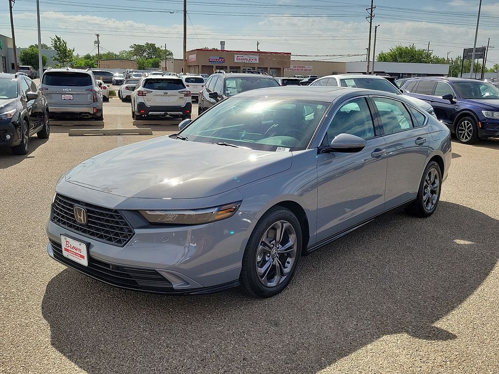 2026 Honda Accord Hybrid EX-L Gray at Brown Honda