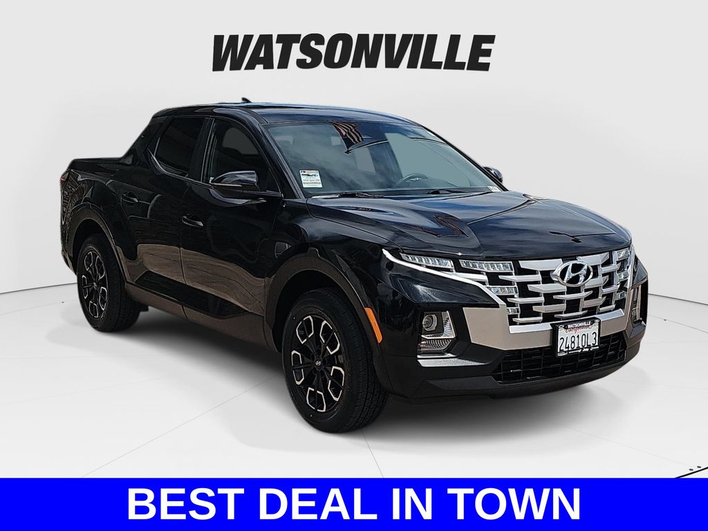 Phantom Black 2022 Hyundai Santa Cruz Pickup Truck All-Wheel Drive 8-Speed Automatic