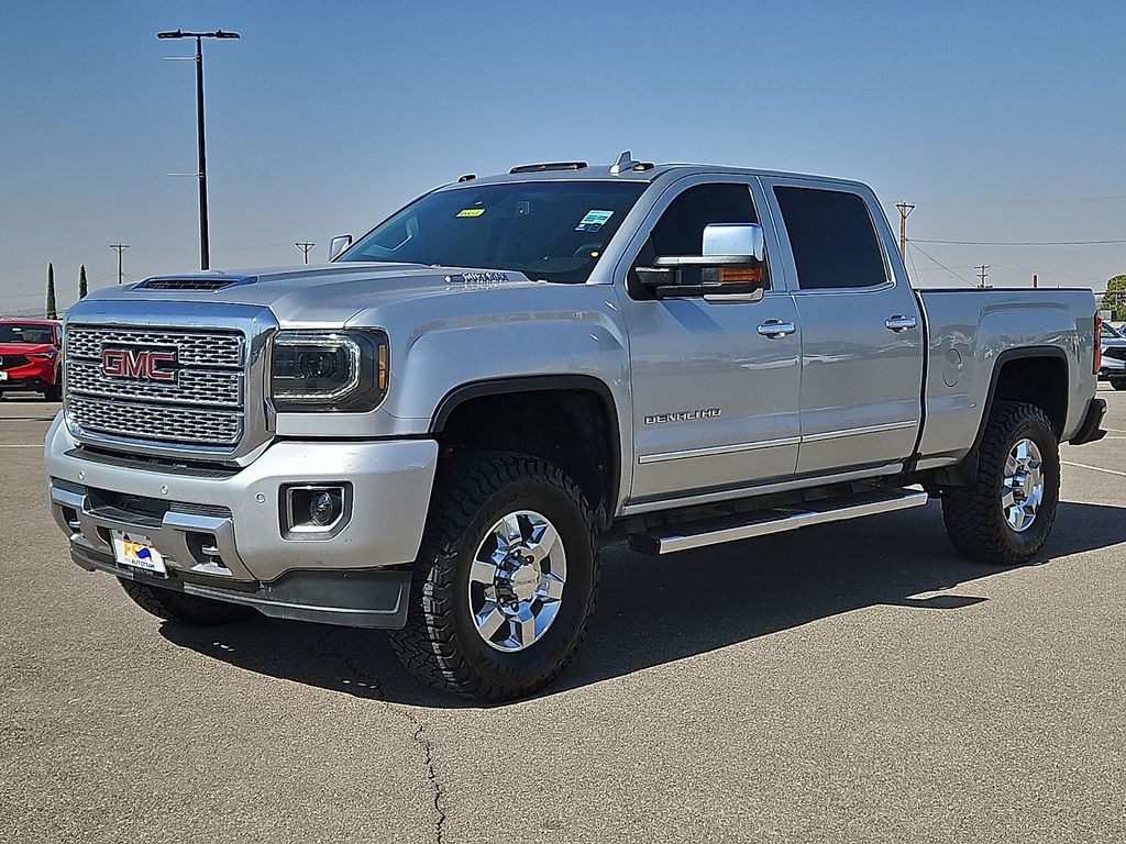Quicksilver Metallic 2018 GMC Sierra 3500HD Pickup Truck Four-Wheel Drive 6-Speed Automatic