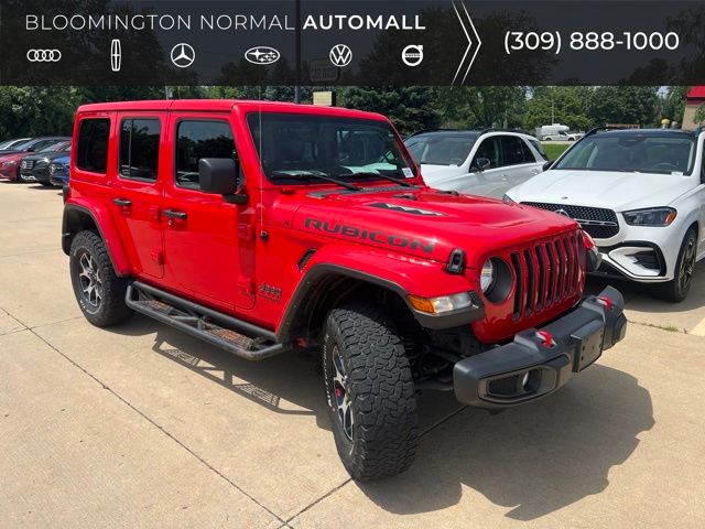 Firecracker Red Clearcoat 2021 Jeep Wrangler SUV / Crossover Four-Wheel Drive 8-Speed Automatic