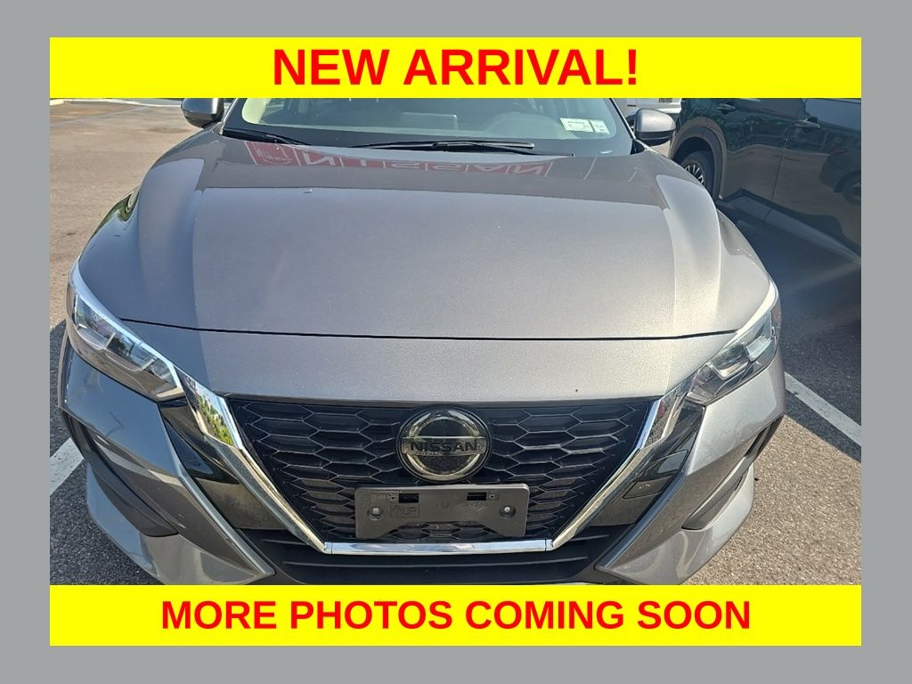 Gray (Gun Metallic) 2023 Nissan Sentra Sedan Front-Wheel Drive Continuously Variable Transmission
