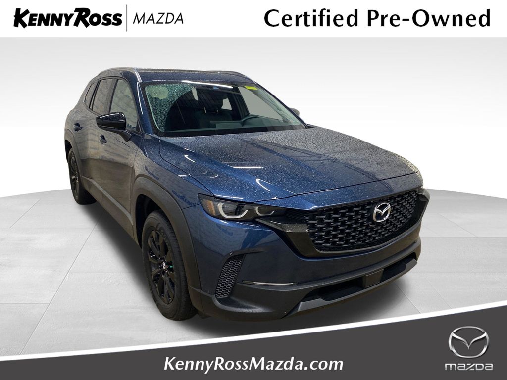 Ingot Blue Metallic 2024 Mazda CX-50 2.5 S Premium AWD SUV / Crossover All-Wheel Drive 6-Speed Automatic