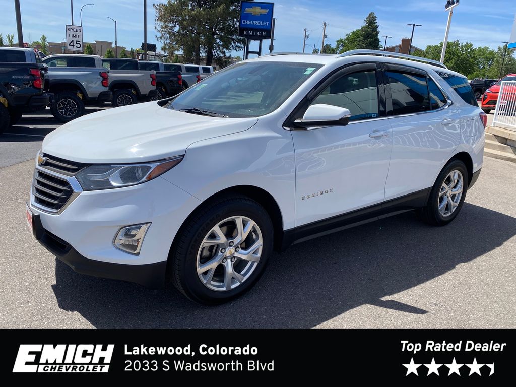 Summit White 2018 Chevrolet Equinox SUV / Crossover Four-Wheel Drive 9-Speed Automatic Overdrive