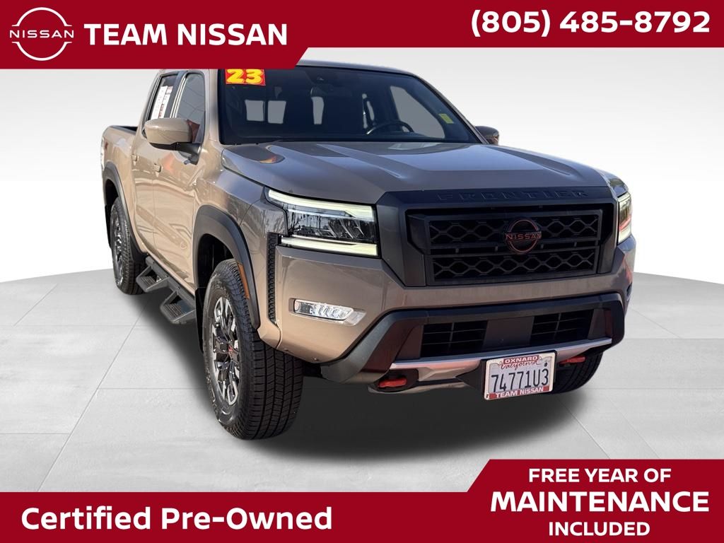 Baja Storm 2023 Nissan Frontier Pickup Truck Four-Wheel Drive 9-Speed Automatic