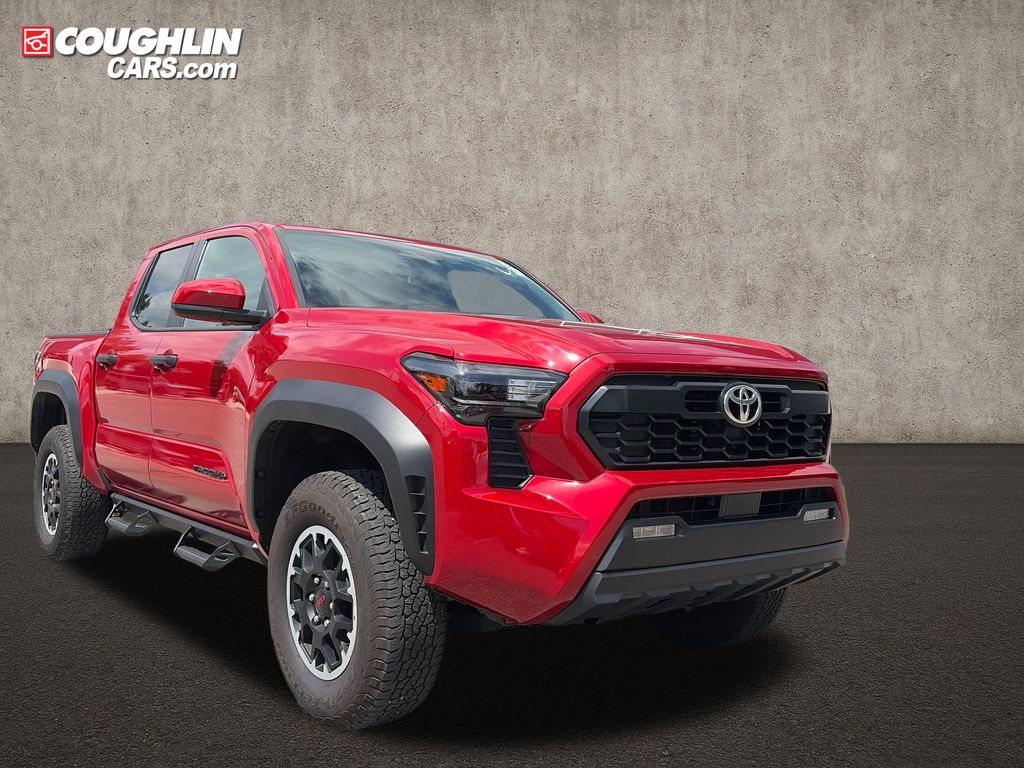 Red 2025 Toyota Tacoma Pickup Truck Four-Wheel Drive 8-Speed Automatic