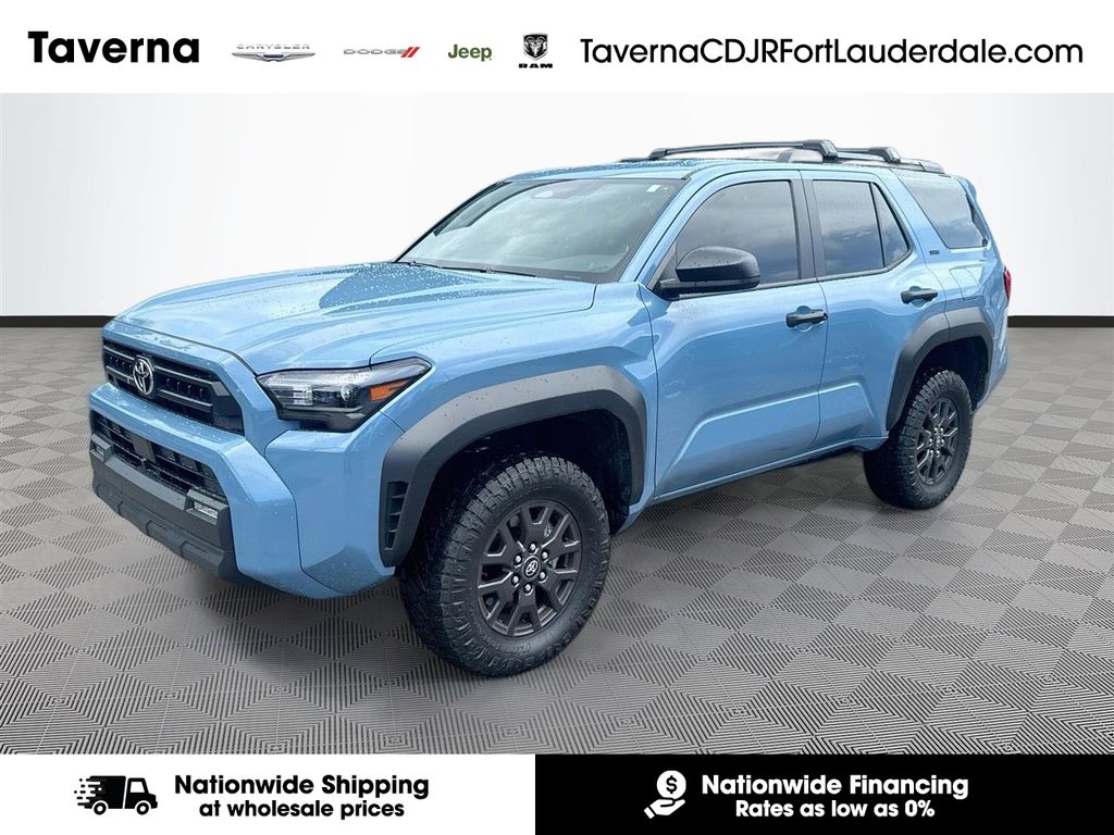 Blue 2026 Toyota 4Runner SUV / Crossover Four-Wheel Drive 8-Speed Automatic