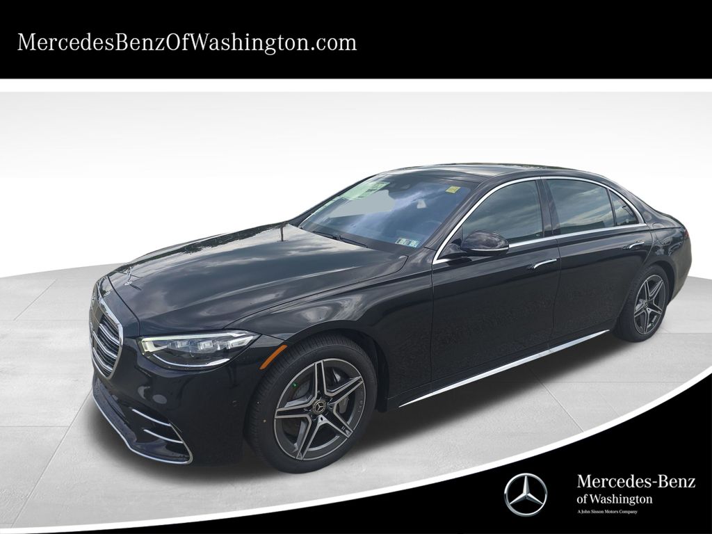 2026 Mercedes-Benz S-Class S 580e Black at John Sisson Motors