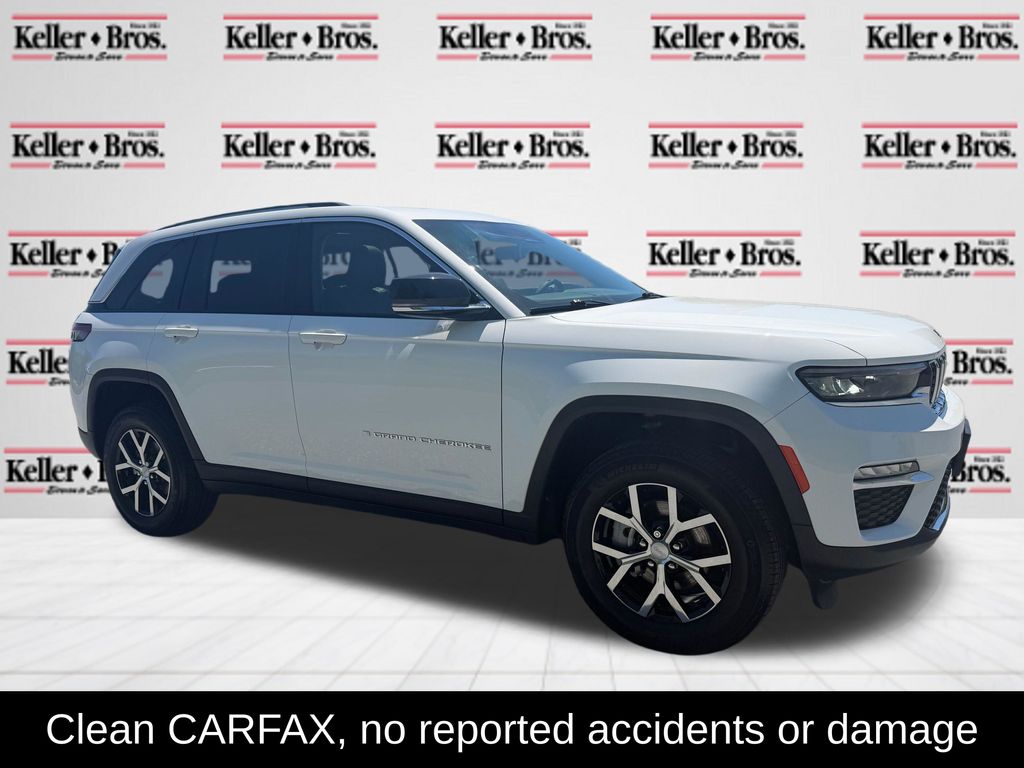 Bright White Clearcoat 2023 Jeep Grand Cherokee SUV / Crossover Four-Wheel Drive 8-Speed Automatic
