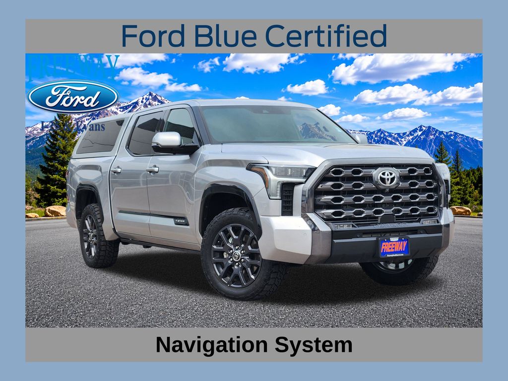 Celestial Silver Metallic 2023 Toyota Tundra Pickup Truck Four-Wheel Drive Automatic