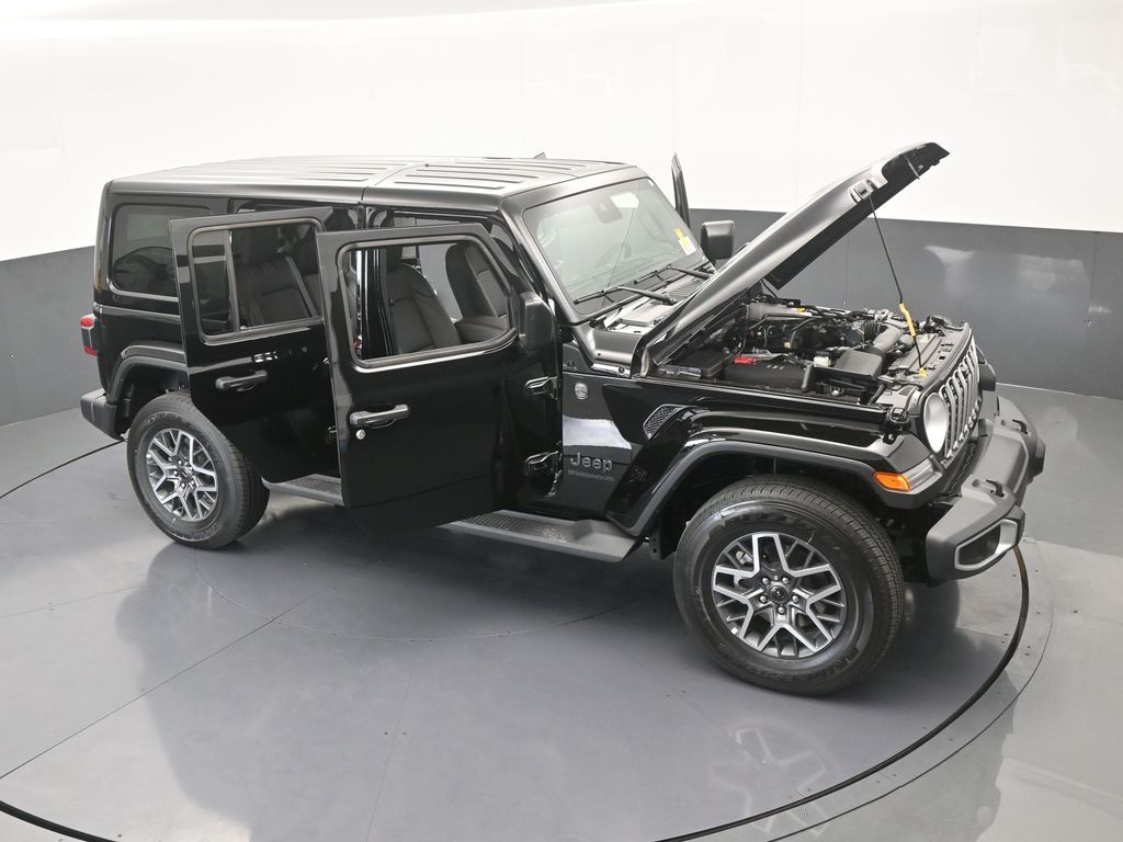 New 2025 Black Clearcoat Jeep Sahara image 70