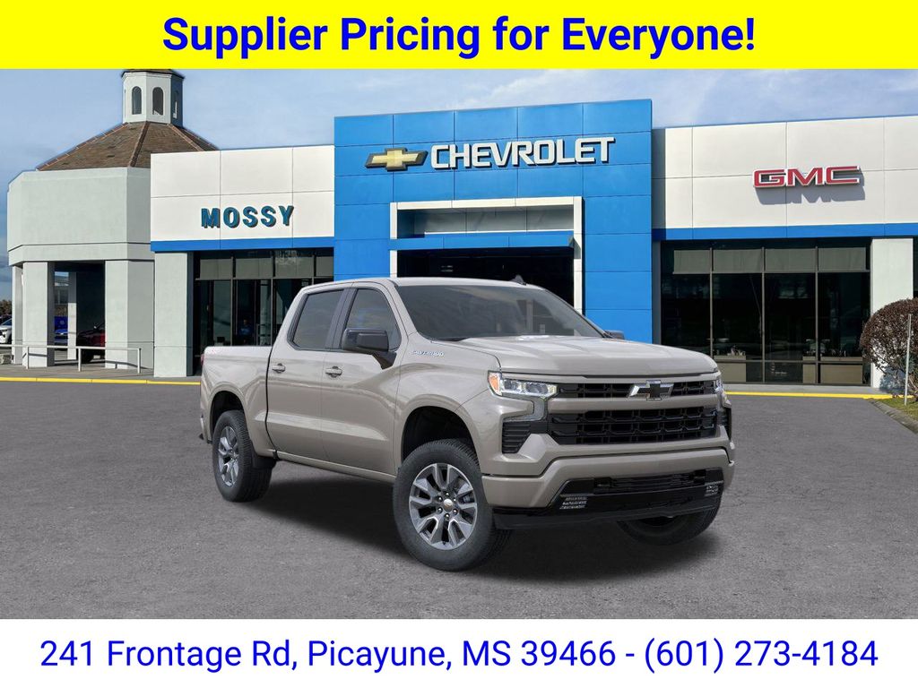 White Sands 2026 Chevrolet Silverado 1500 RST Crew Cab 4WD Pickup Truck Four-Wheel Drive Automatic