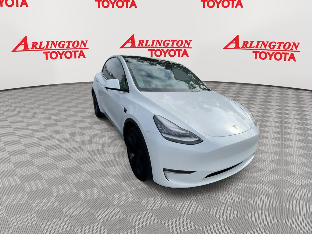 Used 2021 Tesla Model Y Long Range with VIN 5YJYGDEE7MF118810 for sale in Jacksonville, FL
