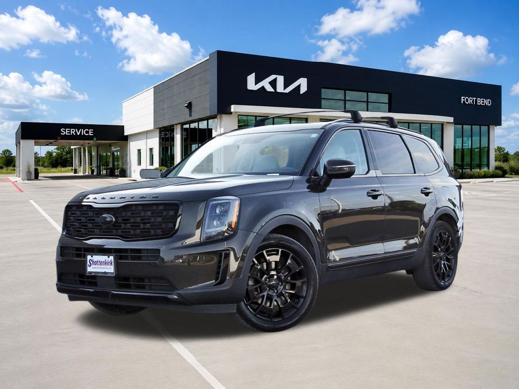 2021 Kia Telluride EX Green at Shottenkirk Kia Fort Bend