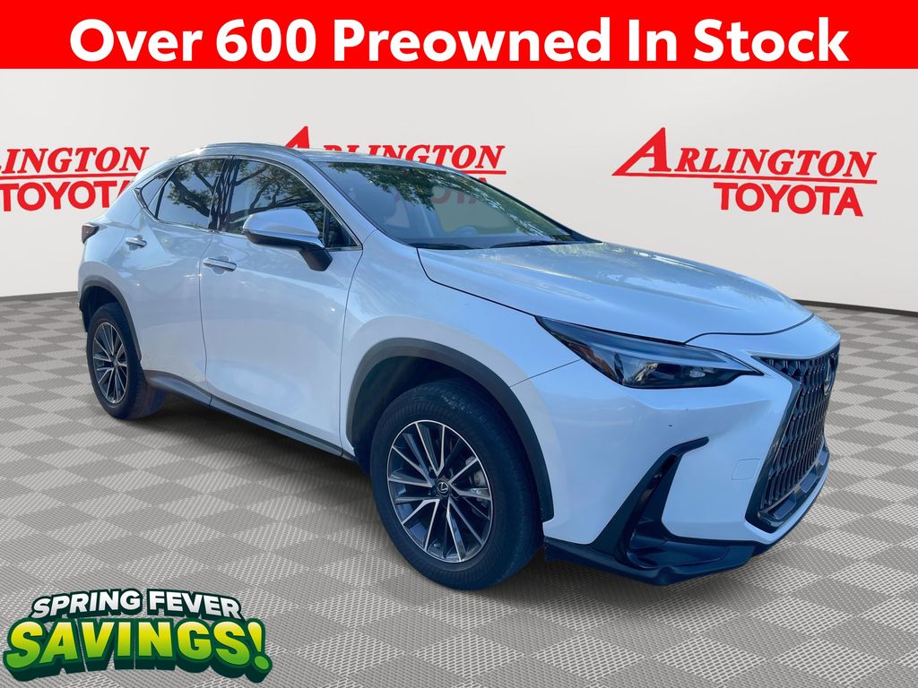 Ultra White 2023 Lexus NX 250 FWD SUV / Crossover Front-Wheel Drive 8-Speed Automatic