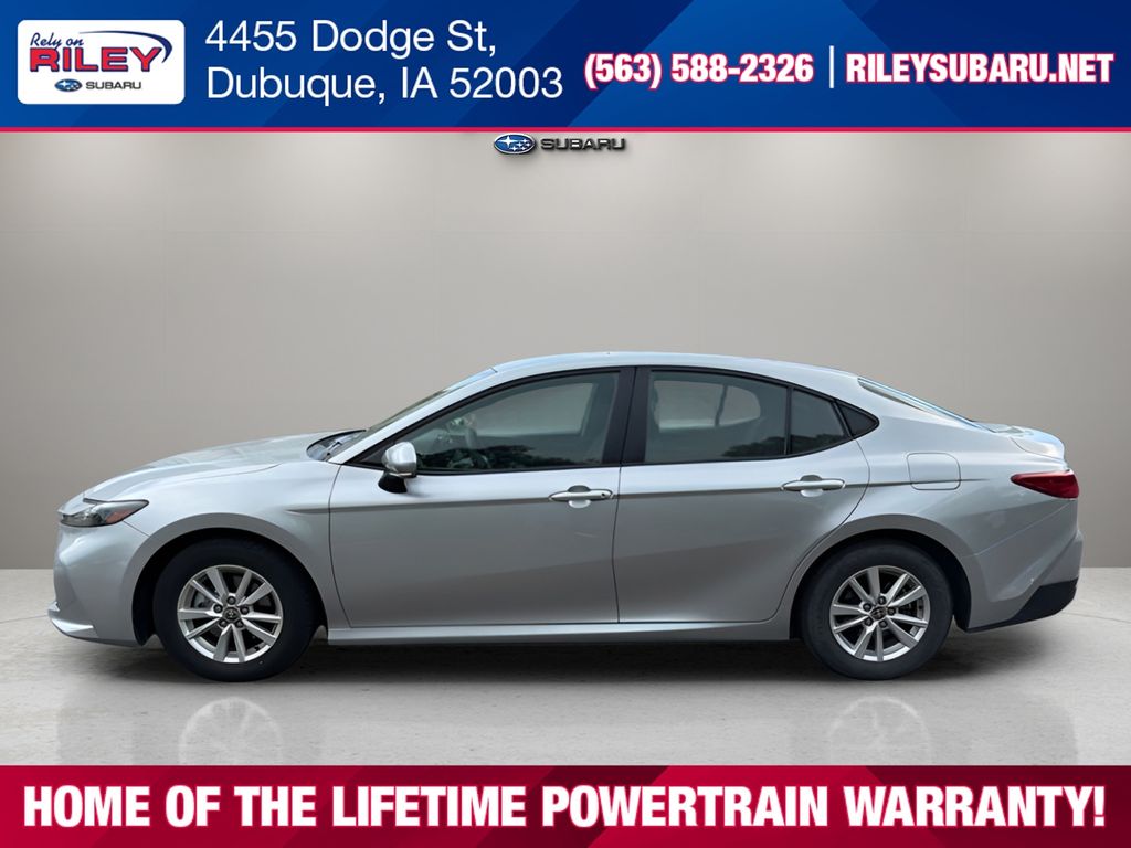 Celestial Silver Metallic 2025 Toyota Camry Sedan Front-Wheel Drive Continuously Variable Transmission