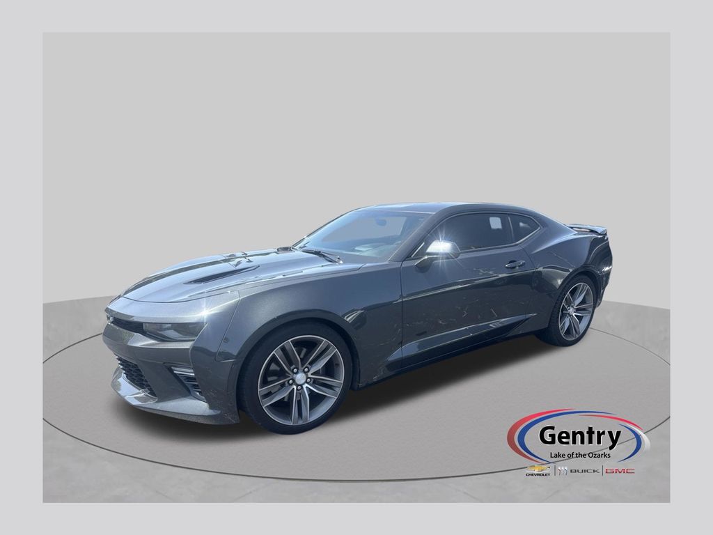 Gray Metallic 2016 Chevrolet Camaro Coupe Rear-Wheel Drive 8-Speed Automatic