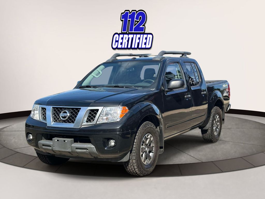 Gray (Magnetic Black Pearl) 2019 Nissan Frontier Pickup Truck Four-Wheel Drive 5-Speed Automatic Overdrive