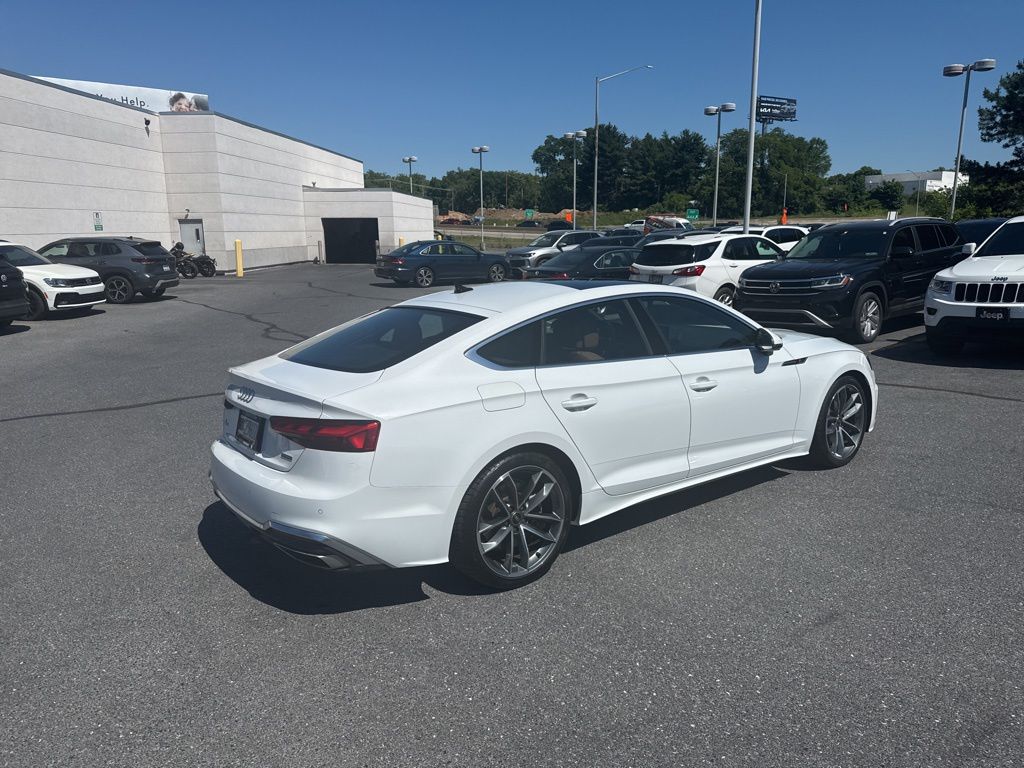 2023 Audi A5 Sportback 45 S line Premium Plus White at Audi Porsche Sewickley