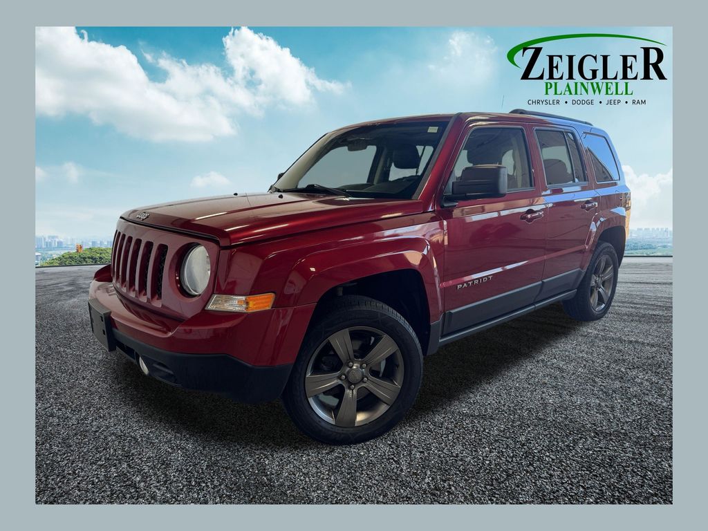 Deep Cherry Red Crystal Pearlcoat 2015 Jeep Patriot High Altitude Edition 4WD SUV / Crossover Four-Wheel Drive 6-Speed Automatic