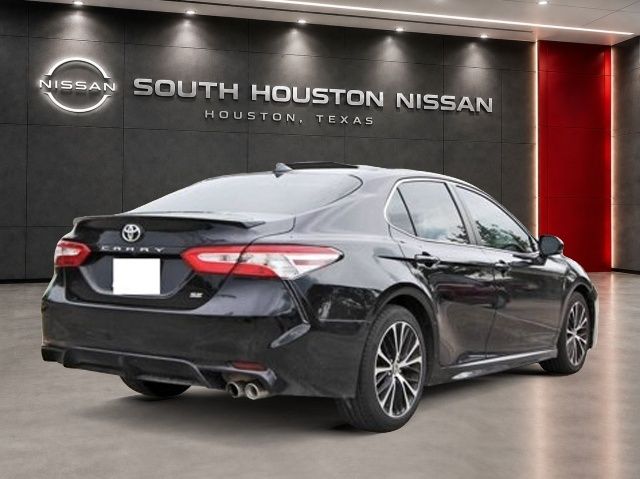 2020 Toyota Camry SE Black at DeMontrond Auto Country