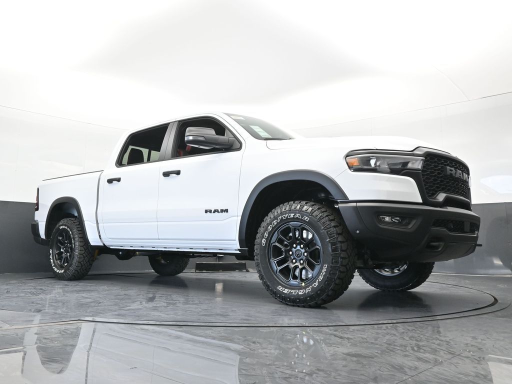 New 2026 Bright White Clearcoat Ram Rebel image 61