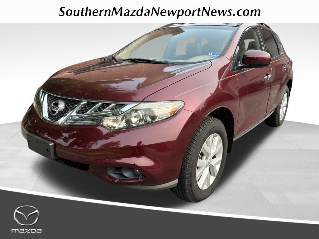 Merlot Metallic 2011 Nissan Murano SUV / Crossover All-Wheel Drive Continuously Variable Transmission