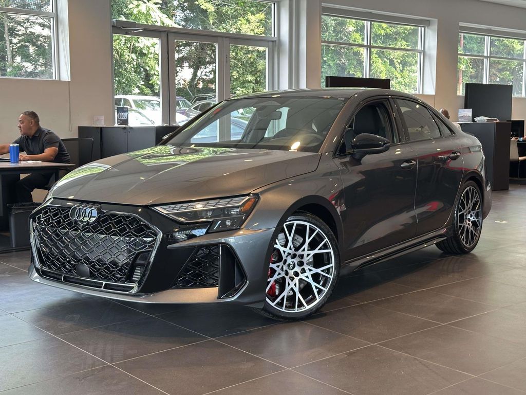 Daytona Gray Pearl Effect 2026 Audi RS 3 Sedan All-Wheel Drive 7-Speed Automatic