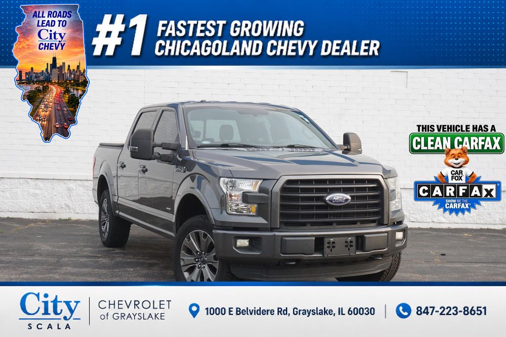 2015 Ford F-150 Gris (Magnetic Metallic) Camioneta Todo terreno 6 velocidades Automática