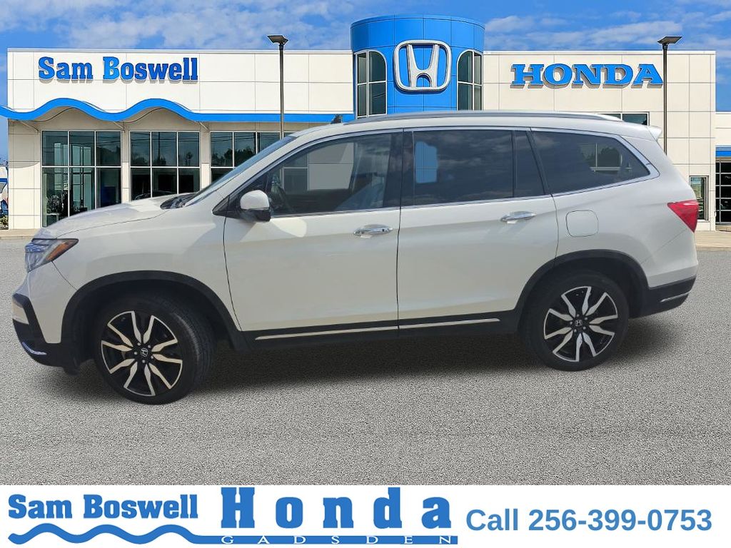 White Diamond Pearl 2019 Honda Pilot Elite AWD SUV / Crossover All-Wheel Drive 9-Speed Automatic