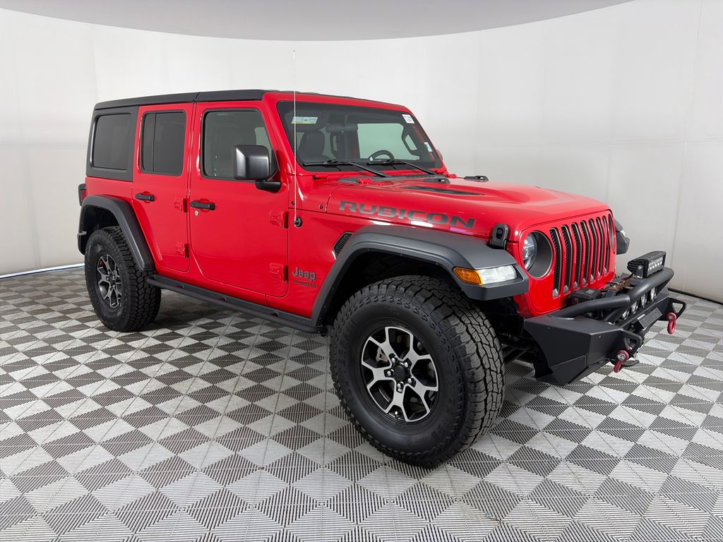 Firecracker Red Clearcoat 2018 Jeep Wrangler SUV / Crossover Four-Wheel Drive 8-Speed Automatic