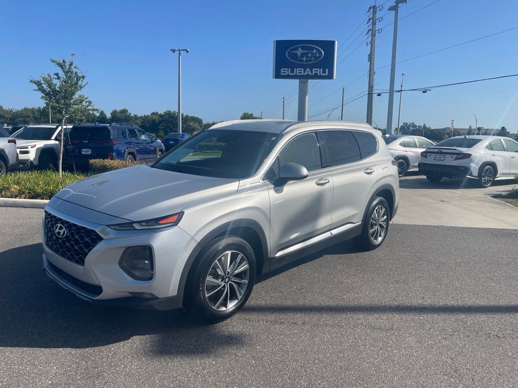 Symphony Silver 2020 Hyundai Santa Fe SUV / Crossover Front-Wheel Drive 8-Speed Automatic