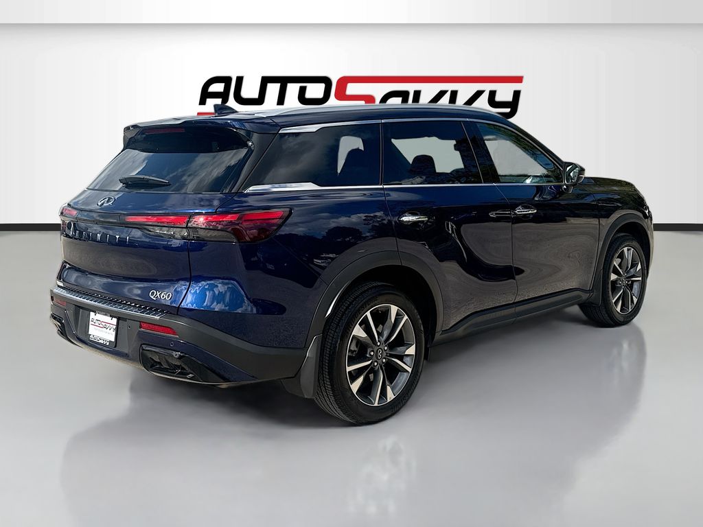 Used 2023 Blue INFINITI LUXE image 7