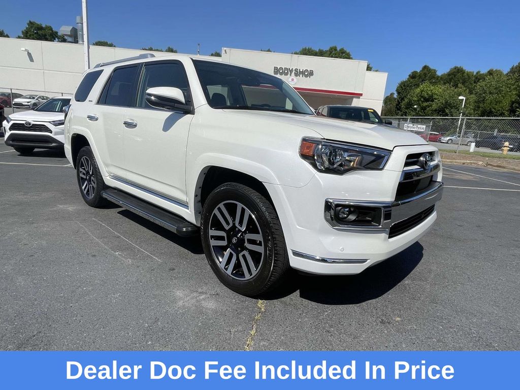 White (Blizzard Pearl) 2023 Toyota 4Runner Limited 4WD SUV / Crossover All-Wheel Drive 5-Speed Automatic