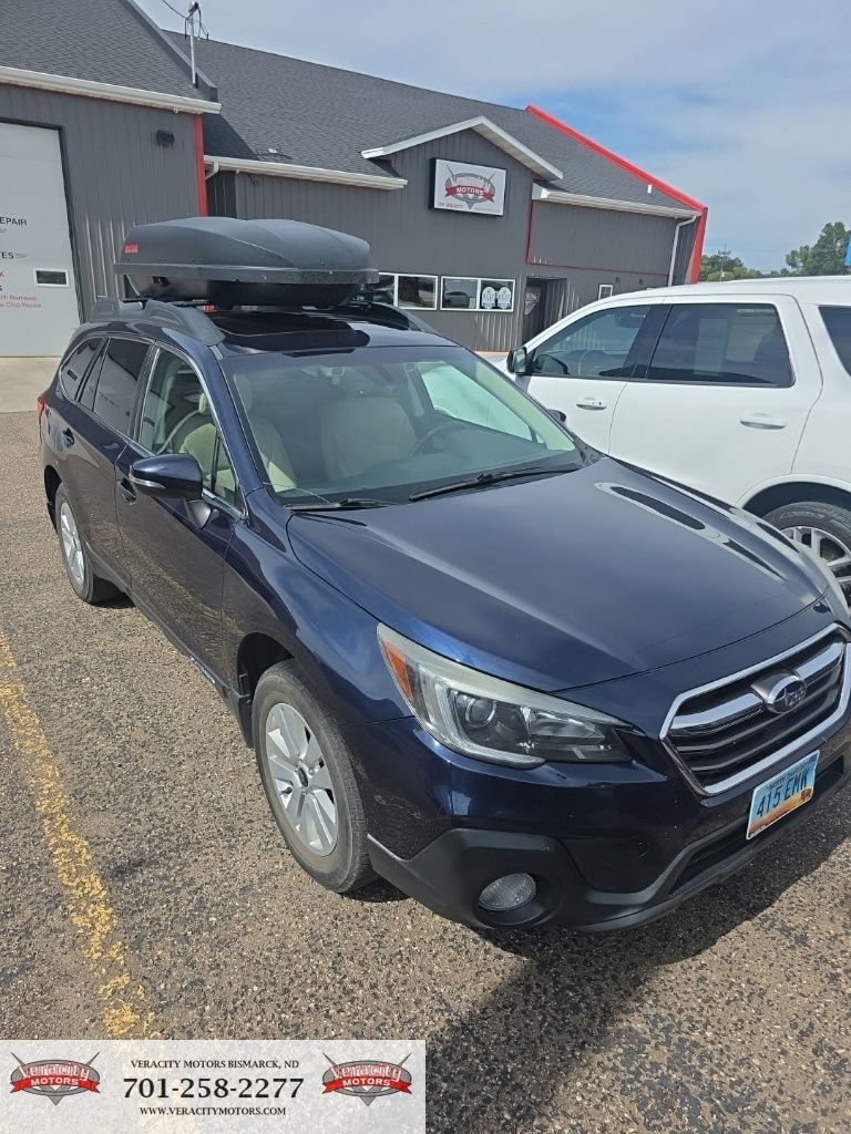 Dark Blue Pearl 2018 Subaru Outback Wagon All-Wheel Drive Continuously Variable Transmission