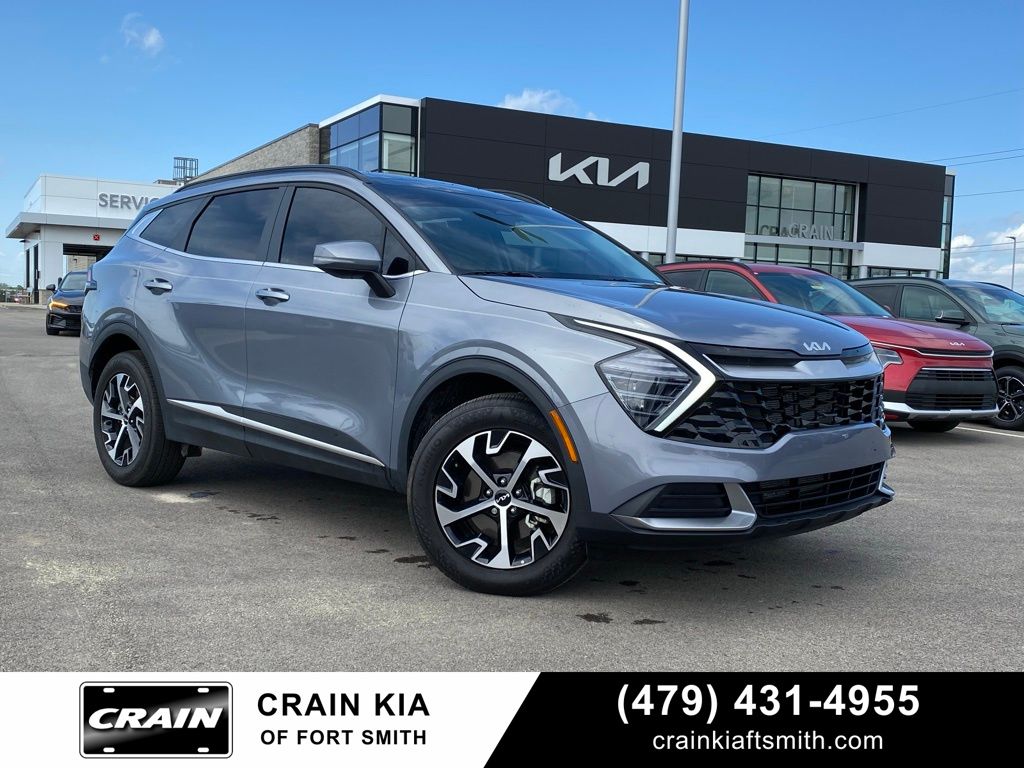 Everlasting Silver 2025 Kia Sportage EX AWD SUV / Crossover All-Wheel Drive 8-Speed Automatic