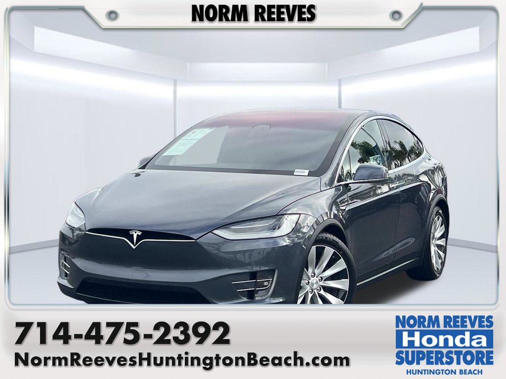 Midnight Silver Metallic 2020 Tesla Model X SUV / Crossover All-Wheel Drive 1-Speed Automatic