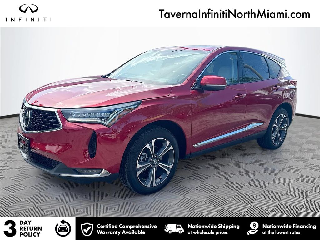 Red 2024 Acura RDX SUV / Crossover All-Wheel Drive Automatic